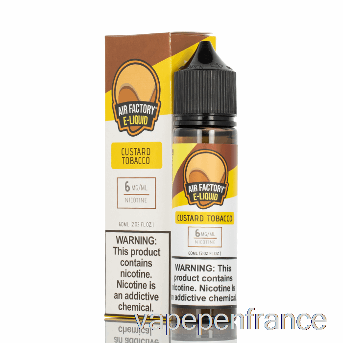 Tabac à La Crème - E-liquide Air Factory - 60 Ml 3 Mg Stylo Vape